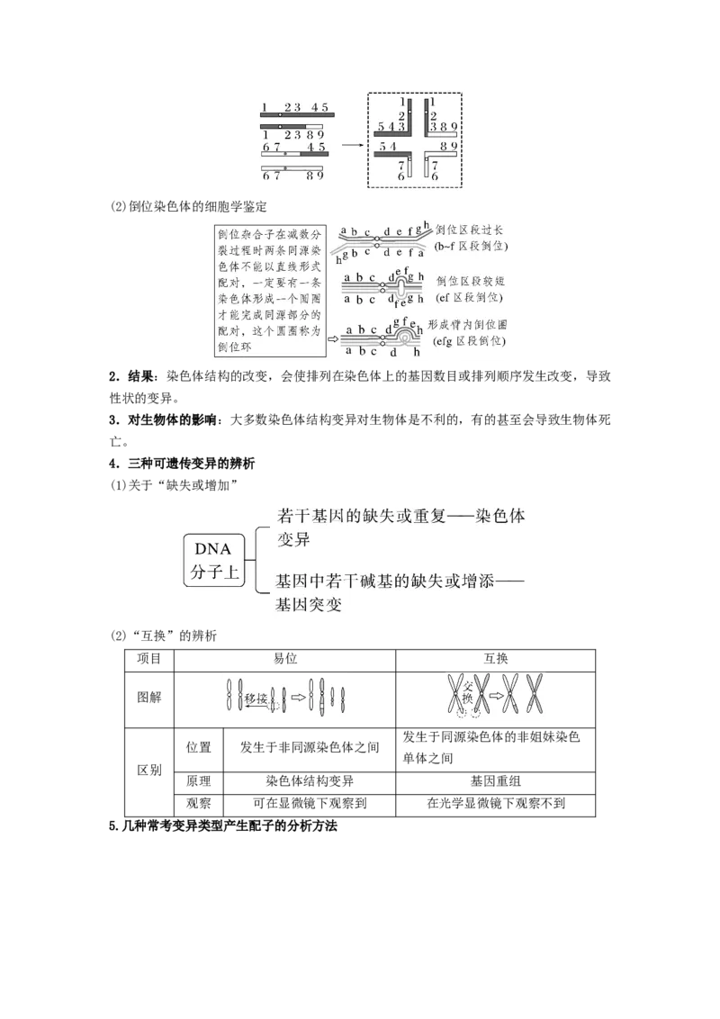 考点22染色体变异（解析版）_通用版（老高考）复习资料_2023年复习资料_一轮复习_2023年高考生物一轮复习讲练测（全国通用）