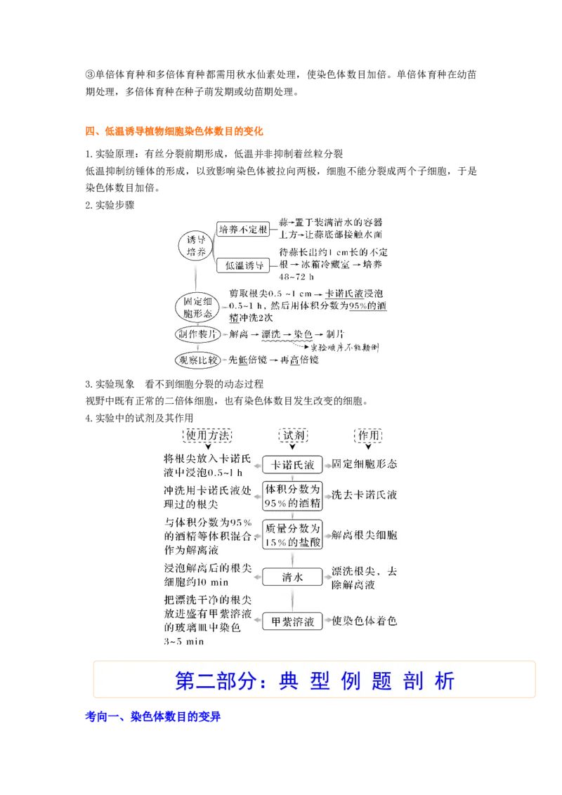 考点22染色体变异（解析版）_通用版（老高考）复习资料_2023年复习资料_一轮复习_2023年高考生物一轮复习讲练测（全国通用）