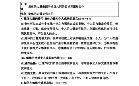 中考道德与法治复习教材知识梳理七年级下册第三单元在集体中成长教案_9道法中考复习_2026年中考复习（更新中）_2026年道德与法治中考一轮复习知识梳理+主题突破教案