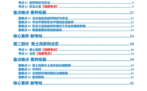 专题23北方地区（讲义）（原卷版）_7地理中考复习_2024年中考复习资料_一轮复习资料_❤2024年中考地理一轮复习讲练测（全国通用）_配套讲义