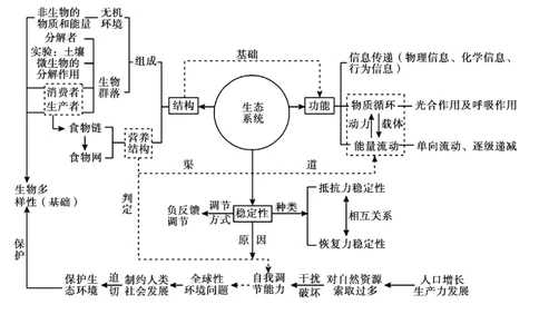 考点精讲13生态系统及其稳定性人与环境（教案）_新高考复习资料_2022年新高考复习资料_2022届一轮复习讲练结合7.13更新_系列二_考点精讲13生态系统及其稳定性人与环境