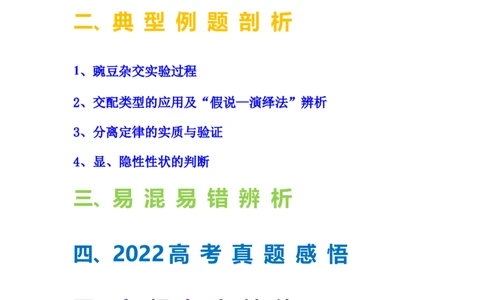 考点15基因的分离定律（核心考点讲与练）-2023年高考生物一轮复习讲练测（全国通用）（原卷版）_通用版（老高考）复习资料_2023年复习资料_一轮复习