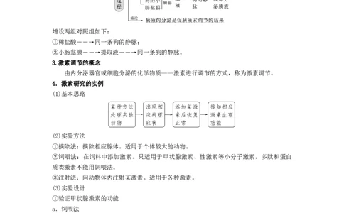 考点26体液调节（解析版）_通用版（老高考）复习资料_2023年复习资料_一轮复习_2023年高考生物一轮复习讲练测（全国通用）