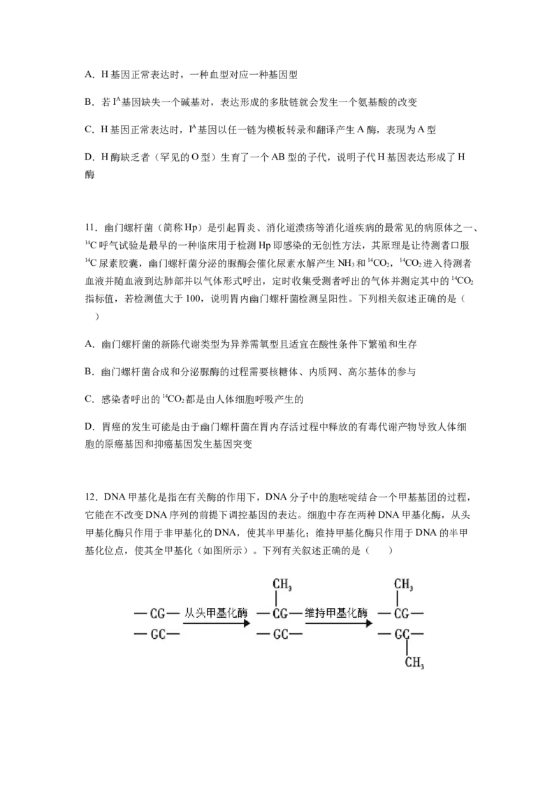 考点21基因突变和基因重组（原卷版）_通用版（老高考）复习资料_2023年复习资料_一轮复习_2023年高考生物一轮复习讲练测（全国通用）
