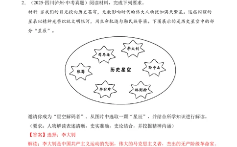 专题39观点论述题&middot;综合题（全国通用）（解析版）_8历史中考复习_2026年中考复习（更新中）_好题汇编三年（2023-2025）中考历史真题分类汇编（全国通用）