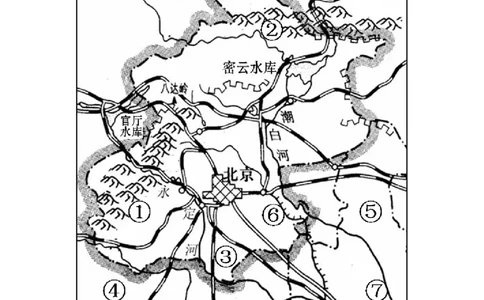 专题26北京和黄土高原-备战2024年中考地理识图速记手册与变式演练（全国通用）（原卷版）_7地理中考复习_2024年中考复习资料_专项复习资料