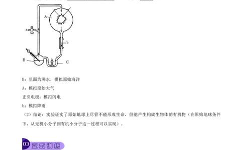 专题19生命的起源和进化（原卷版）_6生物中考复习_2023年中考复习资料_专项复习_2023年中考生物总复习真题探究与变式训练（全国通用）