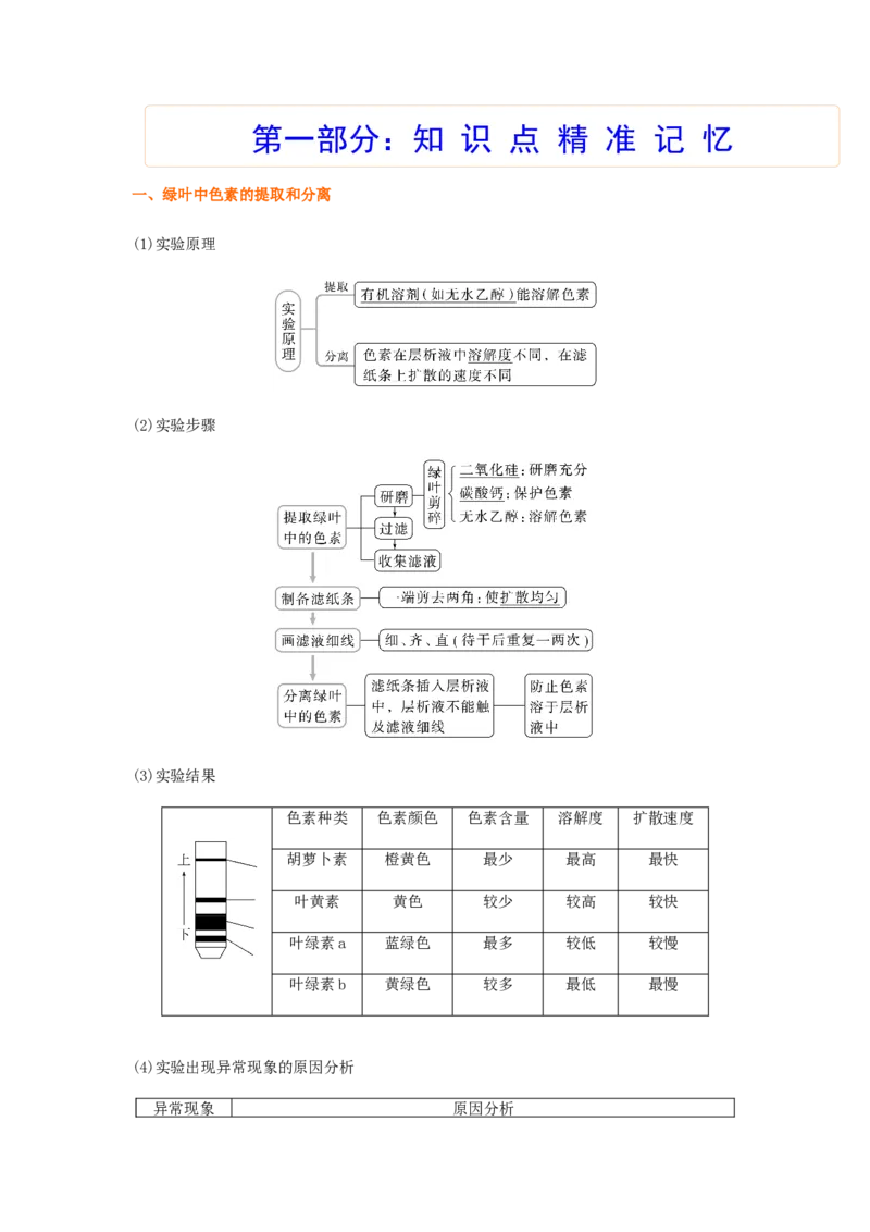 考点12光合作用（核心考点讲与练）-2023年高考生物一轮复习讲练测（全国通用）（原卷版）_通用版（老高考）复习资料_2023年复习资料_一轮复习