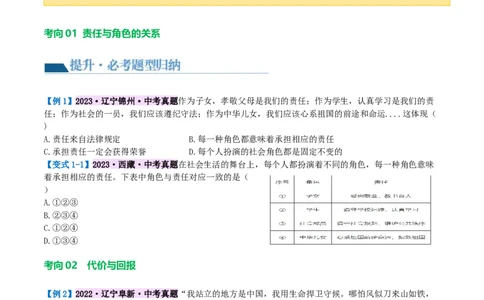 专题10勇担社会责任（讲义）（原卷版）_9道法中考复习_2024年中考复习资料_一轮复习资料_完2024年中考道德与法治一轮复习讲练测（全国通用）_配套讲义（原卷版+解析版）