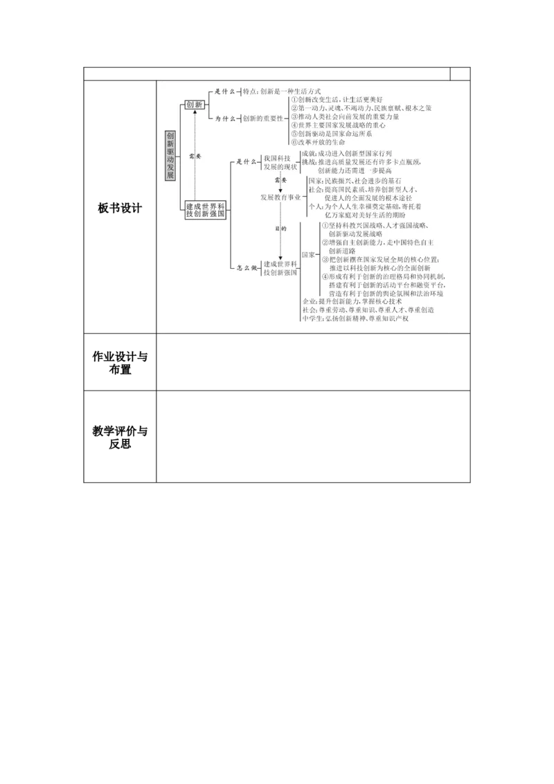 九年级上册第一单元富强与创新-2026年道德与法治中考一轮复习_9道法中考复习_2026年中考复习（更新中）_2026年道德与法治中考一轮复习教案