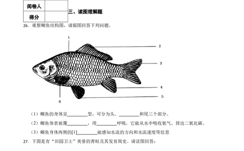 人教版2023届中考一轮复习专用训练卷&mdash;专题17动物的主要类群（含解析）_6生物中考复习_2023年中考复习资料_一轮复习_人教版2023届中考生物一轮复习专用训练卷