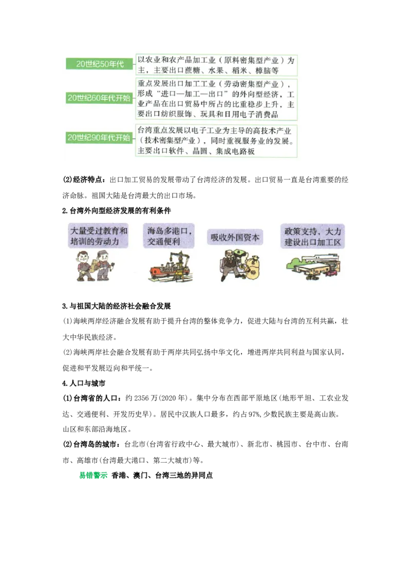 专题21南方地区（word）2025-2026学年初中地理人教版2024一轮复习学案知识点+习题（原卷版）_7地理中考复习_2026年中考复习（更新中）_2026中考地理一轮考点复习学案+配套课件_习题