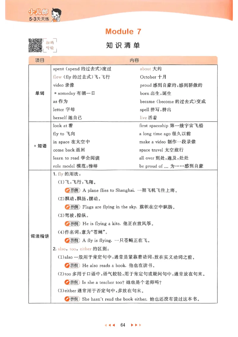 53天天练外研英语6下_decrypted_26春53小学系列合集_3-6年级英语下册外研版《53天天练》_53天天练外研英语6下