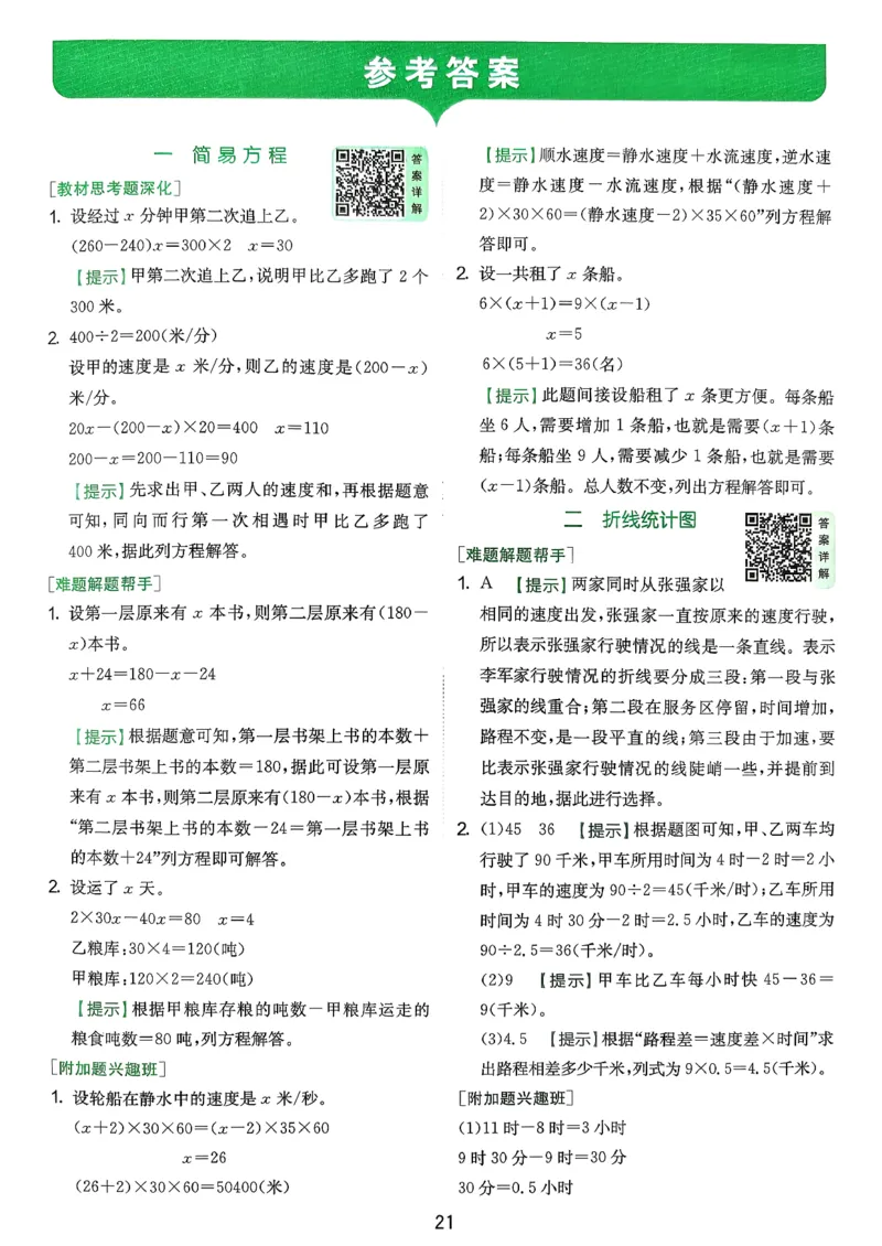 上分攻略_2026春季学期_26春苏教数学《实验班提优训练》2-6下_26春《实验班提优训练》数学SJ5下