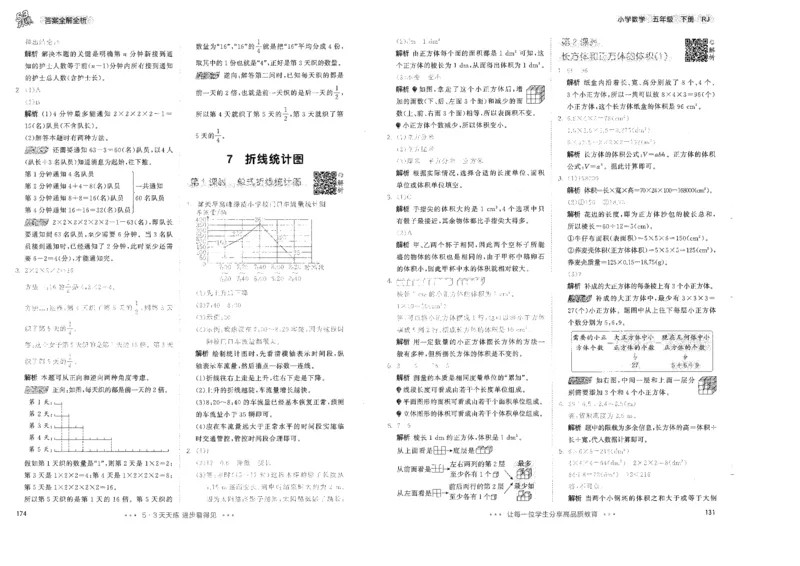 五年级数学下册人教版26春《53天天练》答案_2026春季学期_26春53天天练_26春人教版数学1-6年级下册《53天天练》_五年级数学下册人教版26春《53天天练》