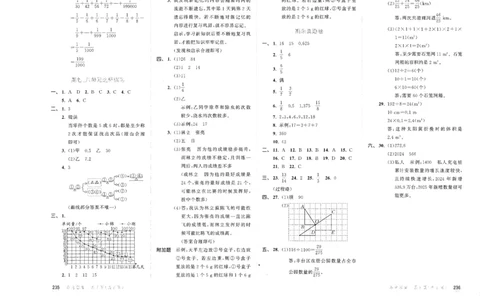 五年级数学下册人教版26春《53天天练》答案_2026春季学期_26春53天天练_26春人教版数学1-6年级下册《53天天练》_五年级数学下册人教版26春《53天天练》