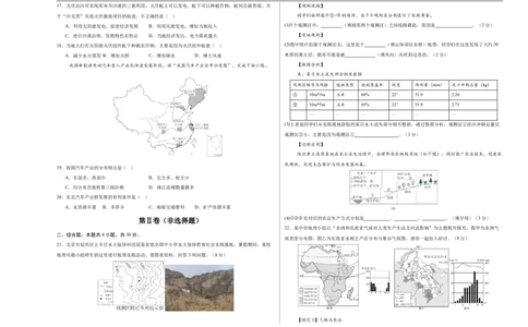 地理（吉林省卷）（考试版A3）_7地理中考复习_赠送：2025中考模拟题_2025年地理三模_地理（吉林省卷）-2025年中考第三次模拟考试