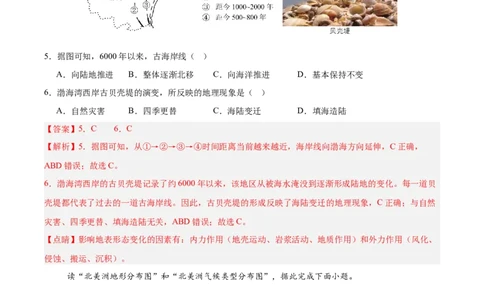 地理（山东烟台卷）（全解全析）_7地理中考复习_赠送：2025中考模拟题_2025年地理押题预测_地理（山东烟台卷）-2025年中考押题预测卷
