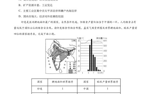地理（广州卷）（考试版）_7地理中考复习_赠送：2025中考模拟题_2025年地理三模_地理（广东广州卷）-2025年中考第三次模拟考试