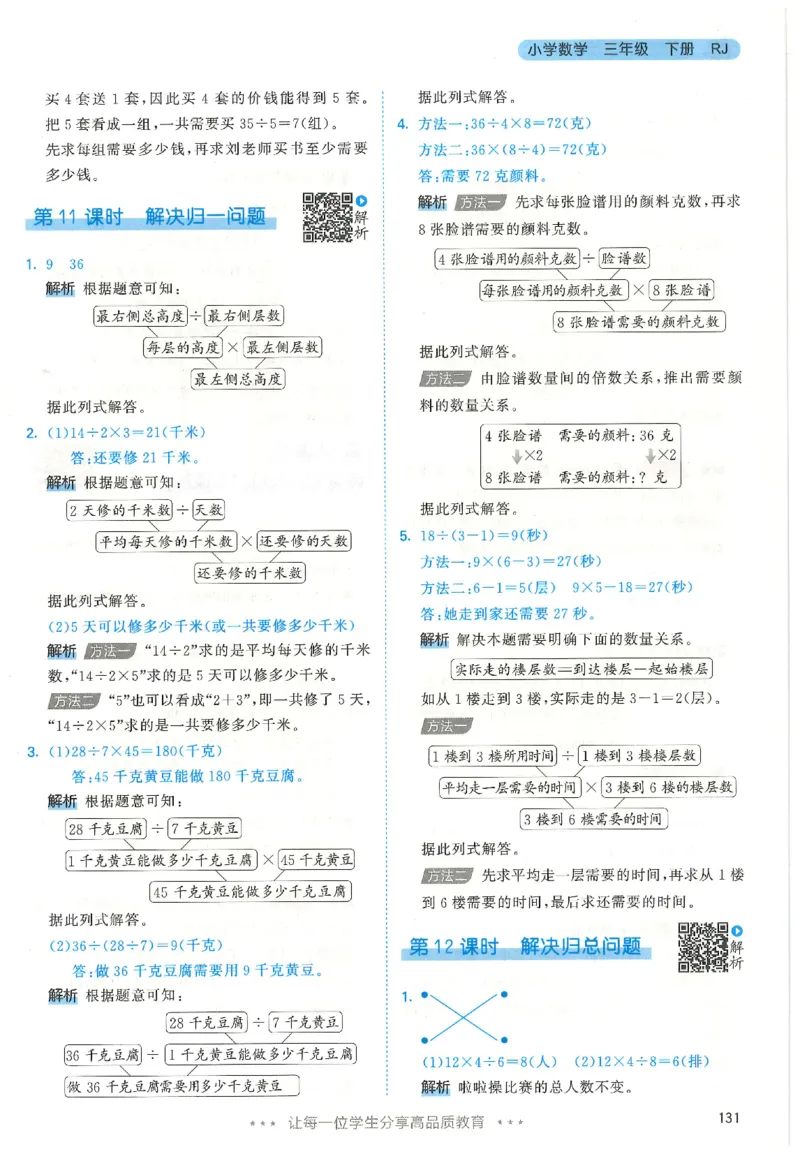 三年级数学下册人教版26春《53天天练》_2026春季学期_26春53天天练_26春人教版数学1-6年级下册《53天天练》_三年级数学下册人教版26春《53天天练》
