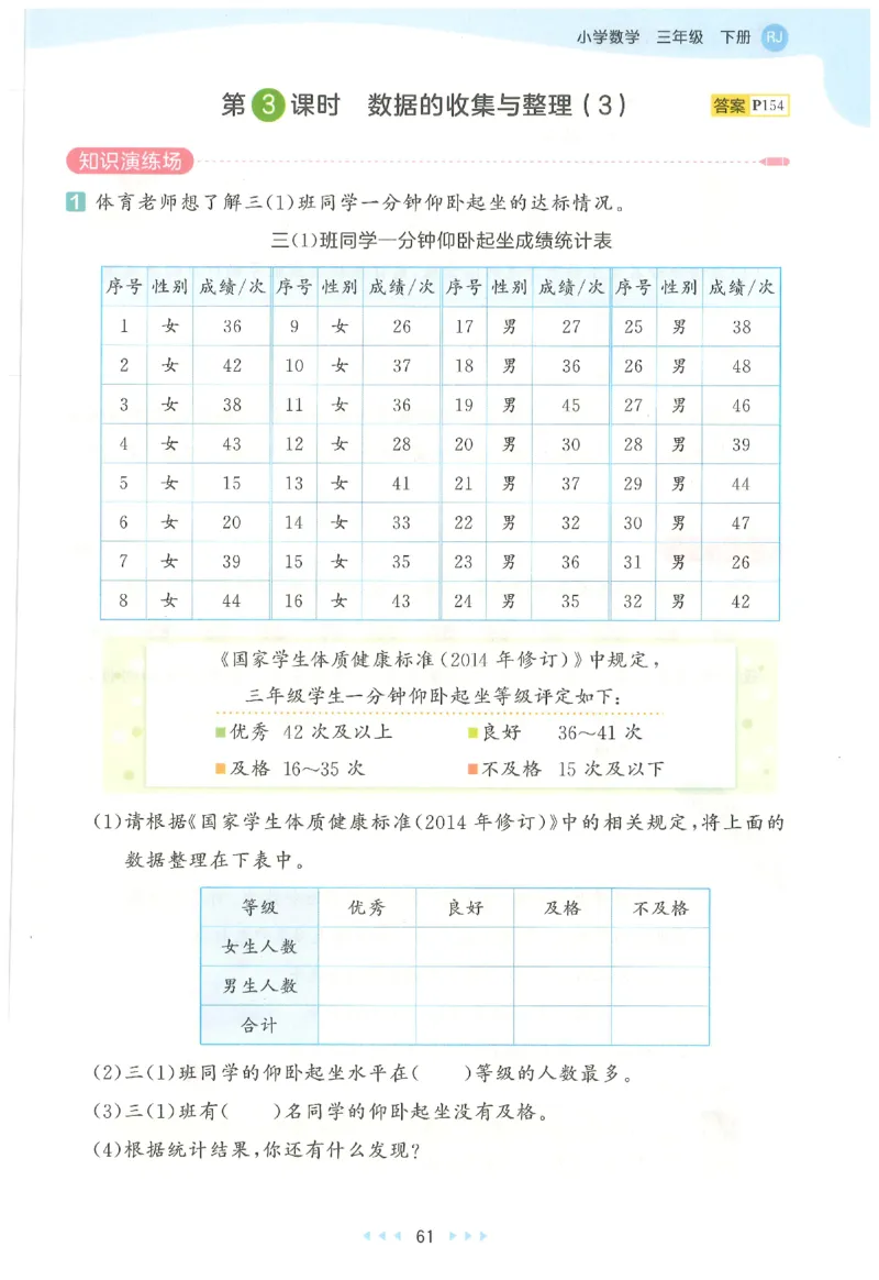 三年级数学下册人教版26春《53天天练》_2026春季学期_26春53天天练_26春人教版数学1-6年级下册《53天天练》_三年级数学下册人教版26春《53天天练》