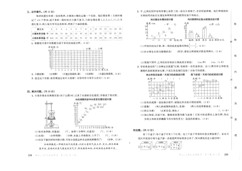 五年级数学下册人教版26春《53天天练》测评卷_2026春季学期_26春53天天练_26春人教版数学1-6年级下册《53天天练》_五年级数学下册人教版26春《53天天练》