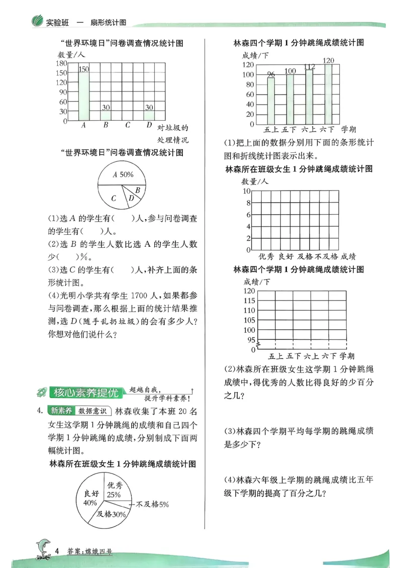 主书_2026春季学期_26春苏教数学《实验班提优训练》2-6下_26春《实验班提优训练》数学SJ6下