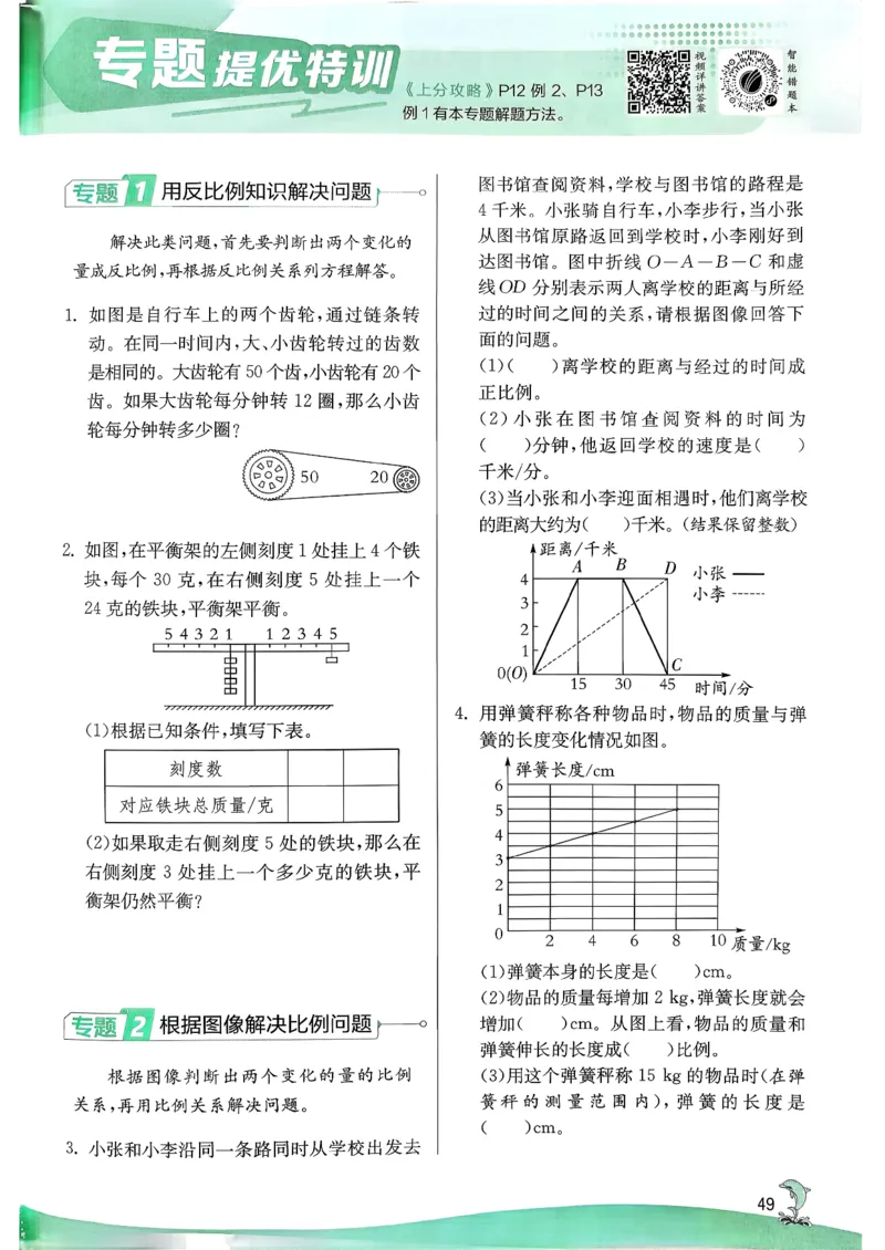 主书_2026春季学期_26春苏教数学《实验班提优训练》2-6下_26春《实验班提优训练》数学SJ6下