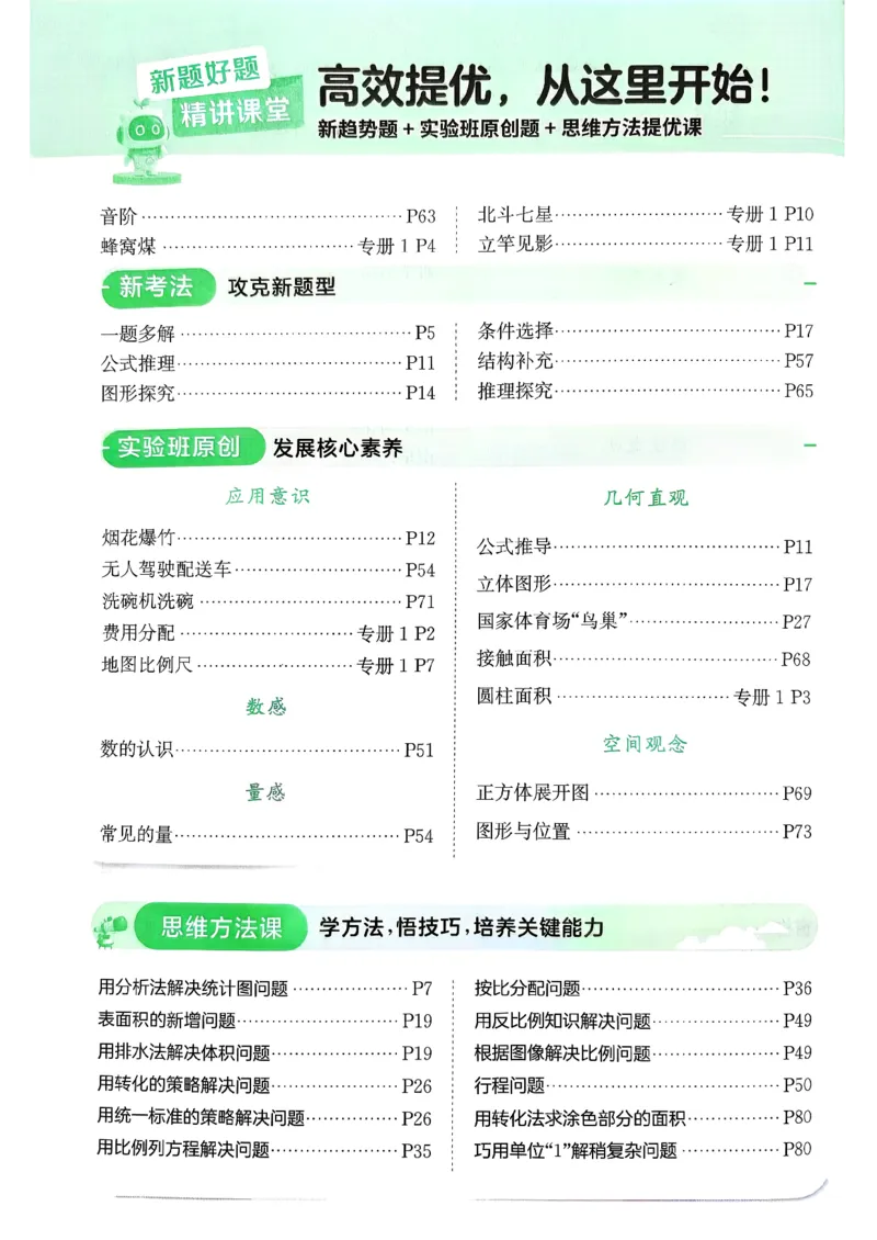 主书_2026春季学期_26春苏教数学《实验班提优训练》2-6下_26春《实验班提优训练》数学SJ6下