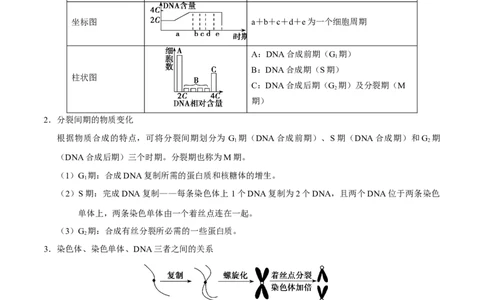 解密08有丝分裂和减数分裂（讲义）-高频考点解密2021年高考生物二轮复习讲义+分层训练_新高考复习资料_2021年新高考资料