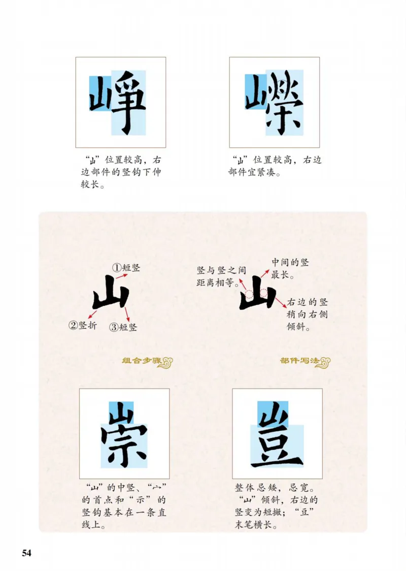 （已压缩）5制4下_电子课本_小学电子课本_12书法_青岛版_小学书法青岛版五四制3-5年级