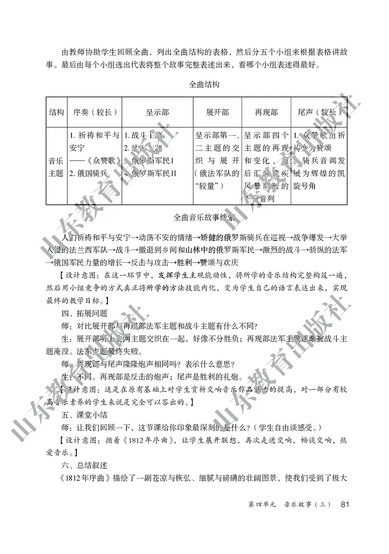 （五四学制）音乐教师教学用书9年级下册_电子课本_初中教学用书_鲁教版