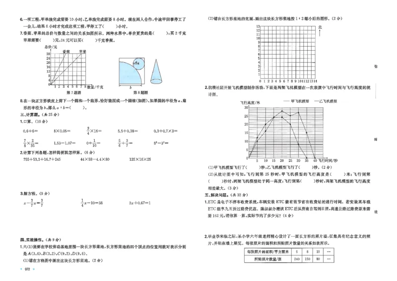 小升初数学26版《一本小升初冲刺新卷》_2026春季学期_2026《一本&bull;小升初冲刺新卷》（小升初）（语数英）_2026《一本&bull;小升初冲刺新卷》（小升初）（数学）