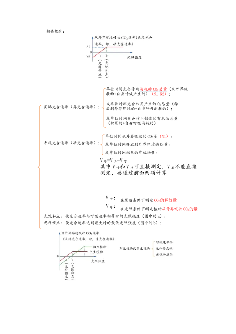解密04细胞的能量供应和利用（讲义)（教师版）_通用版（老高考）复习资料_2023年复习资料_二轮复习_高频考点解密2023年高考生物二轮复习讲义+分层训练（全国通用）