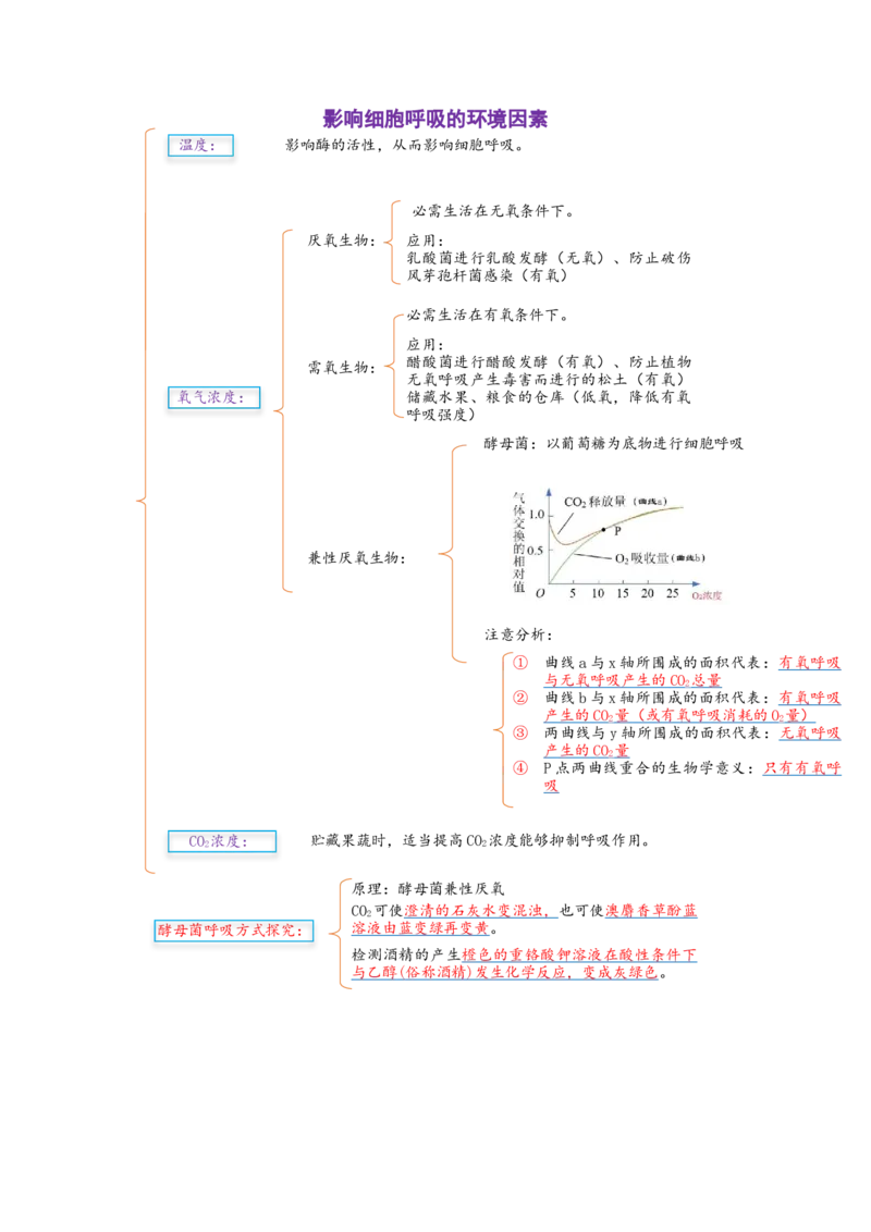 解密04细胞的能量供应和利用（讲义)（教师版）_通用版（老高考）复习资料_2023年复习资料_二轮复习_高频考点解密2023年高考生物二轮复习讲义+分层训练（全国通用）