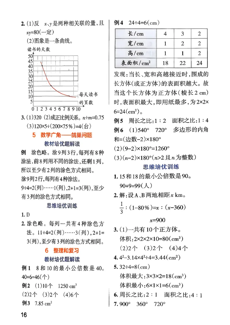 小学学霸作业本人教版六年级下册(思维通关)_26春《小学学霸作业本》_26春学霸作业本数学人教1-6_26春《小学学霸作业本》人教数学6下