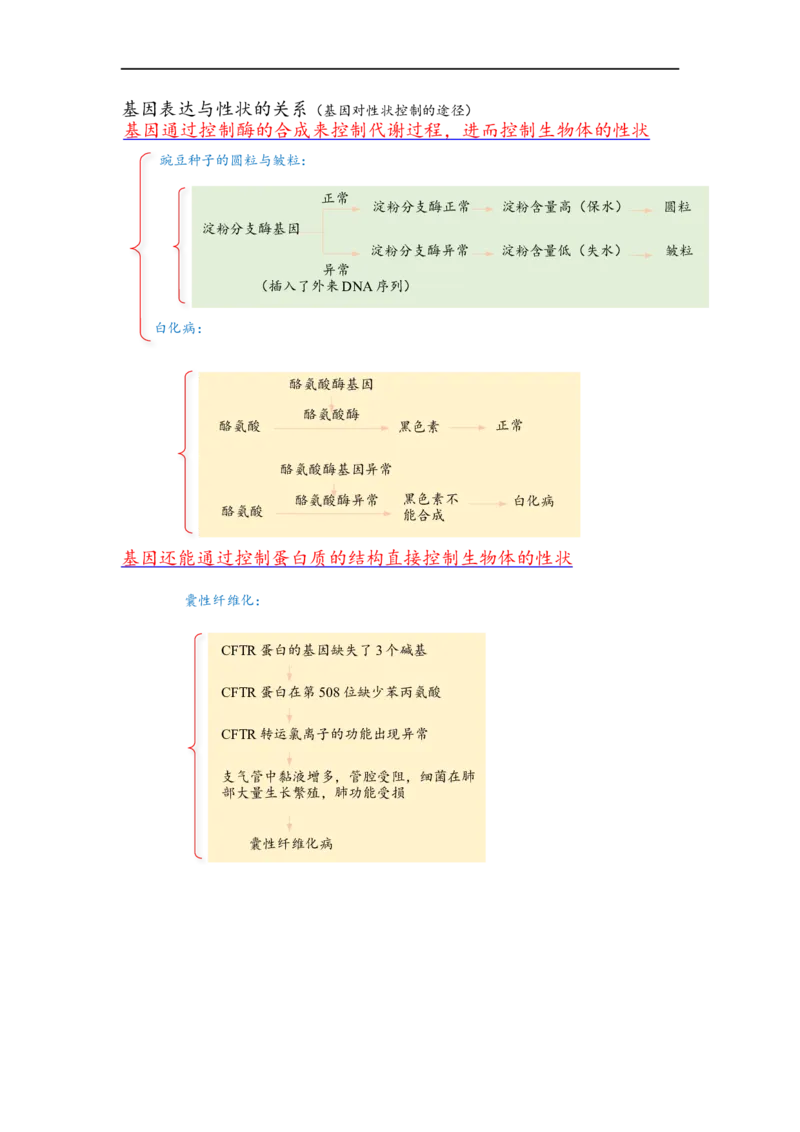 解密08遗传的分子学基础（讲义)（学生版）_通用版（老高考）复习资料_2023年复习资料_二轮复习_高频考点解密2023年高考生物二轮复习讲义+分层训练（全国通用）