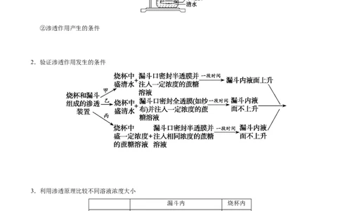 解密03物质跨膜运输的实例及物质运输的方式（讲义）-高频考点解密2021年高考生物二轮复习讲义+分层训练_新高考复习资料_2021年新高考资料