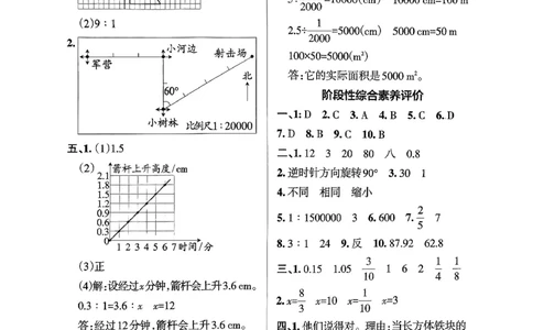 小学学霸作业本人教版六年级下册(单元测试卷参考答案)_26春《小学学霸作业本》_26春学霸作业本数学人教1-6_26春《小学学霸作业本》人教数学6下