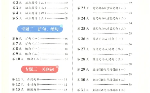 六年级语文《句式强化训练》_2026春季学期_2026《荣恒&bull;句式强化训练》（1-6年级）（语文）