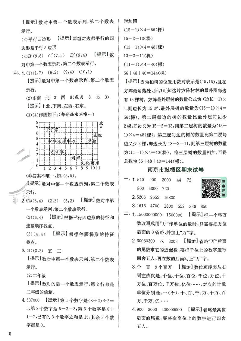 试卷及答案_2026春季学期_26春苏教数学《实验班提优训练》2-6下_26春《实验班提优训练》数学SJ4下