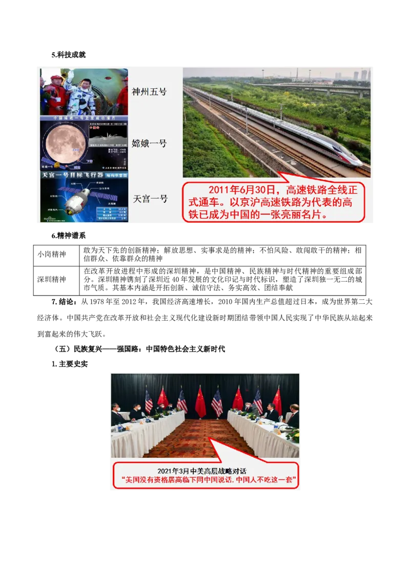 热点03从&ldquo;中国式现代化&rdquo;谈党的奋斗历程（解析版）_8历史中考复习_2023年中考复习资料_专项复习_冲刺中考2023年历史时事热点抢分集训+重难点抢分攻略
