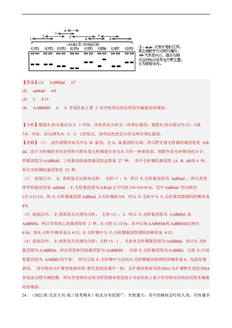 解密19基因工程（分层训练)（解析版）_通用版（老高考）复习资料_2023年复习资料_二轮复习_高频考点解密2023年高考生物二轮复习讲义+分层训练（全国通用）