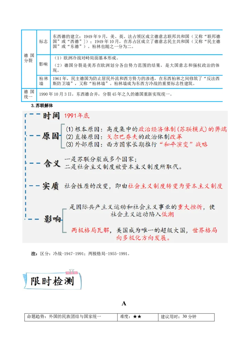 热点08从&ldquo;全面建设社会主义现代化新西藏&rdquo;谈民族团结与国家统一（解析版）_8历史中考复习_2023年中考复习资料_专项复习_冲刺中考2023年历史时事热点抢分集训+重难点抢分攻略