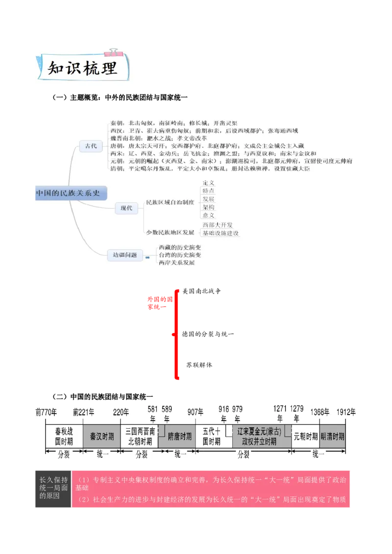 热点08从&ldquo;全面建设社会主义现代化新西藏&rdquo;谈民族团结与国家统一（解析版）_8历史中考复习_2023年中考复习资料_专项复习_冲刺中考2023年历史时事热点抢分集训+重难点抢分攻略