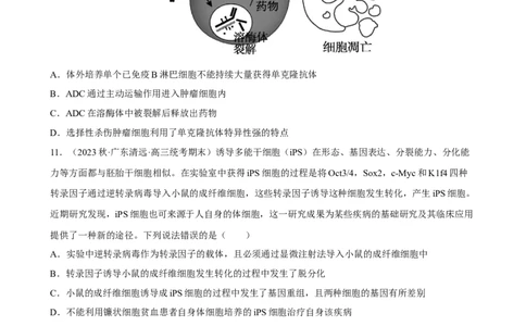 解密18细胞工程（分层训练)（原版卷）_新高考复习资料_2023年新高考复习资料_二轮复习_高频考点解密2023年高考生物二轮复习讲义+分层训练（全国通用）288808838