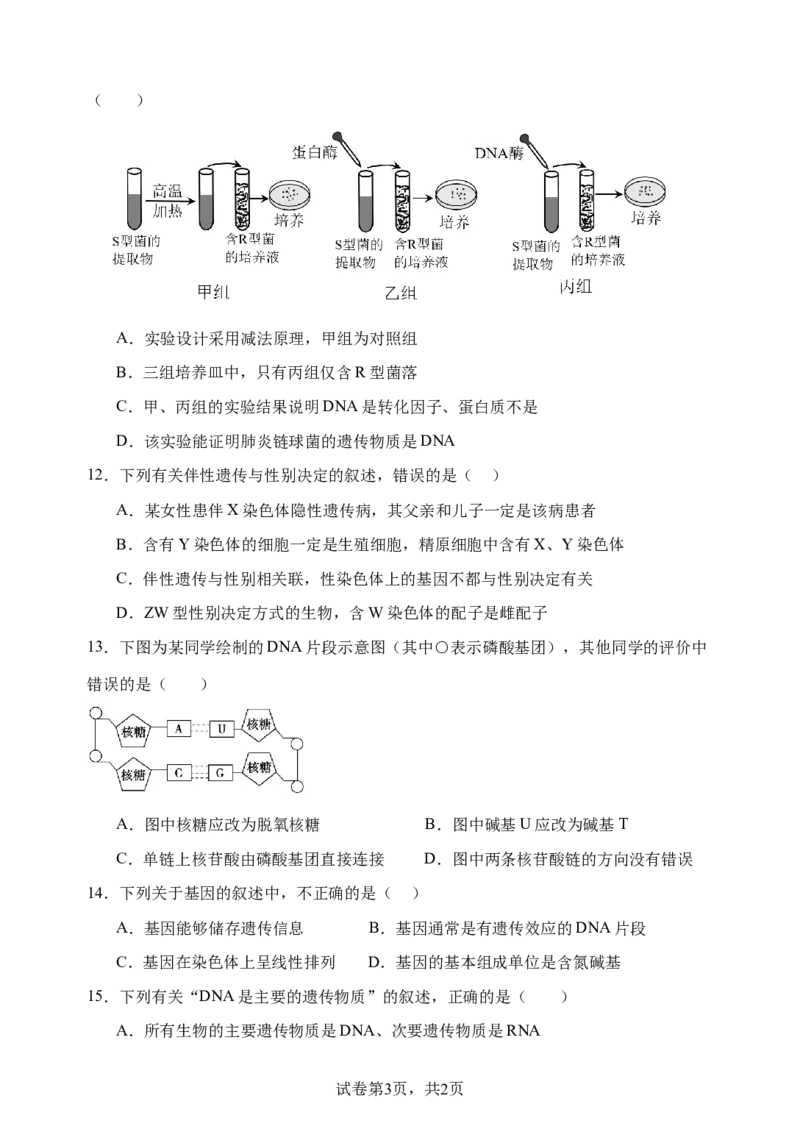 试卷2024-2025学年度高一下学期期中考试_2025年05月试卷_0516云南省玉溪市一中2024-2025学年高一下学期期中考试_云南省玉溪市一中2024-2025学年高一下学期期中考试生物Word版含答案