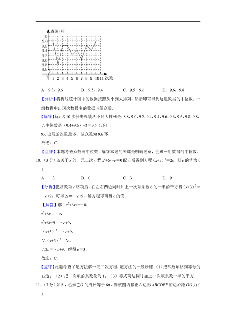 2022年四川省雅安市中考数学试卷_中考复习资料_语数英物化_2数学中考复习_2025中考复习资料_中考真题（近三年）_2022年全国中考数学150份