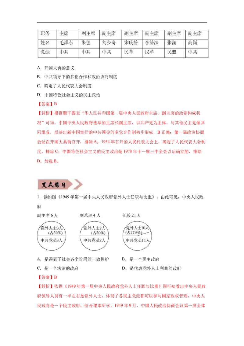 易错点20中国近现代的制度创新-备战2023年中考历史一轮复习易错题_8历史中考复习_2023年中考复习资料_一轮复习_备战2023年中考历史一轮复习易错题-----