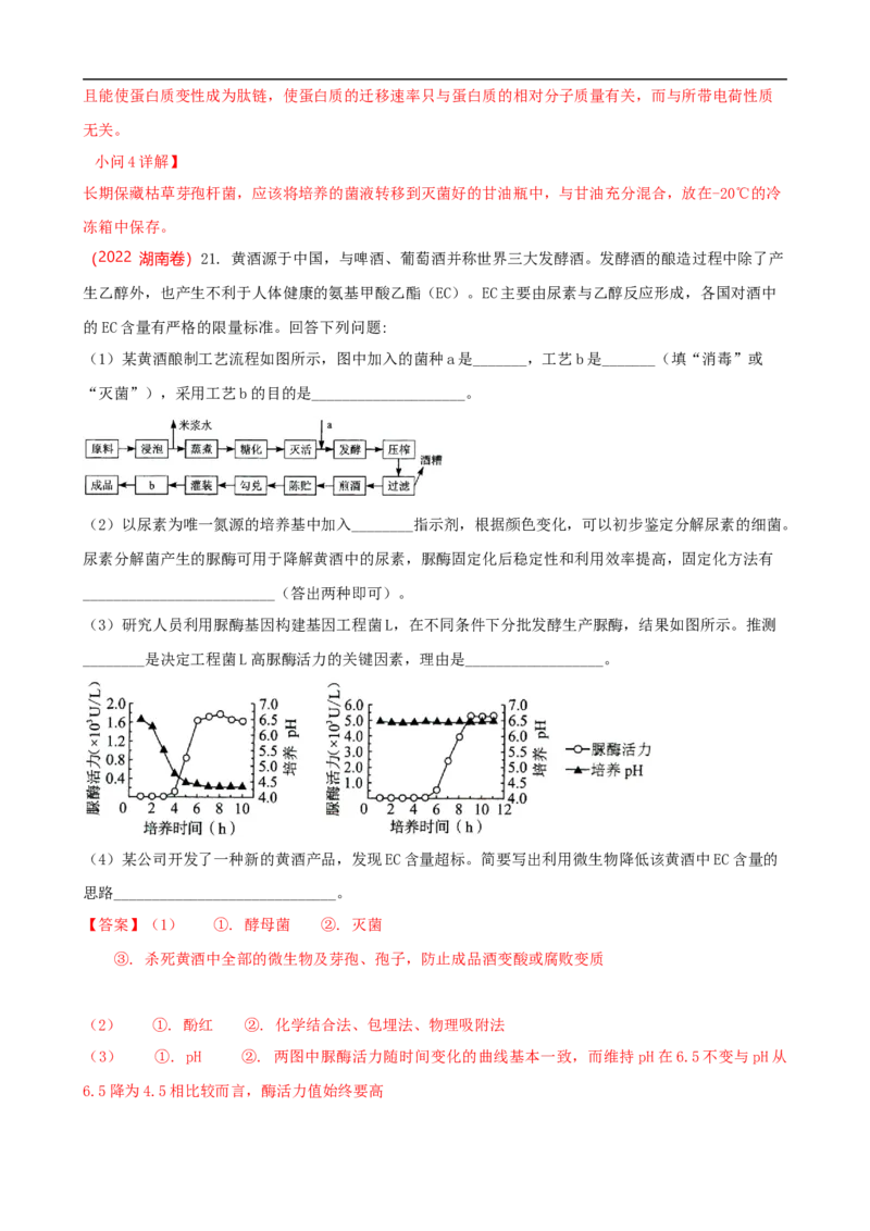 解密17发酵工程（讲义）（教师版）_通用版（老高考）复习资料_2023年复习资料_二轮复习_高频考点解密2023年高考生物二轮复习讲义+分层训练（全国通用）